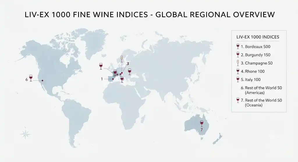 Liv-ex1000 Indices Regionaux